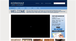 Desktop Screenshot of korkmaz.com