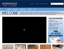 Tablet Screenshot of korkmaz.com